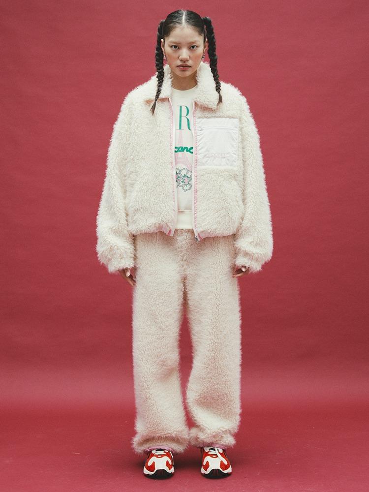 CCL FLUFFY JOGGER/IVORY