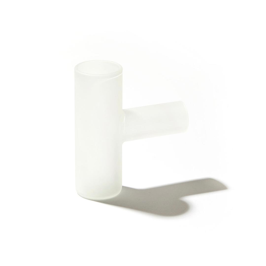 [LOVE PEACE MAUM] MANG CHI MAN GLASS - WHITE