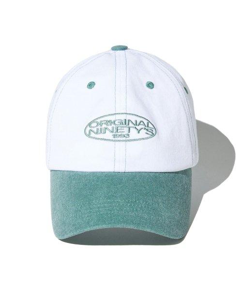 오리지널 나인티스 볼캡_화이트