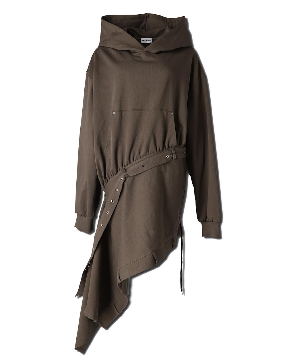 Hood one-piece (Khaki)