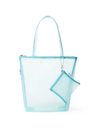 BLUE MESH BAG
