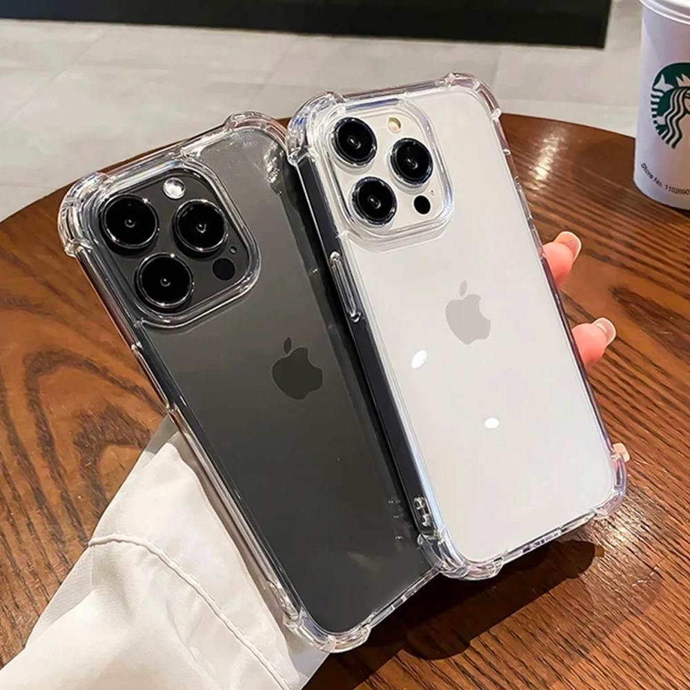 아이폰16 프로 투명 범퍼 케이스 1+1
