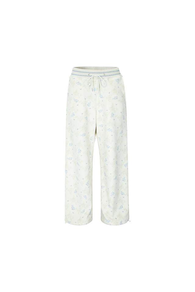 RABBIT fluffy pants cream