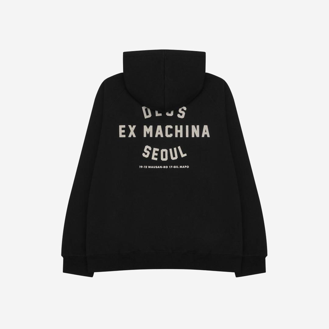 Deus Ex Machina Seoul Address Hoodie Black