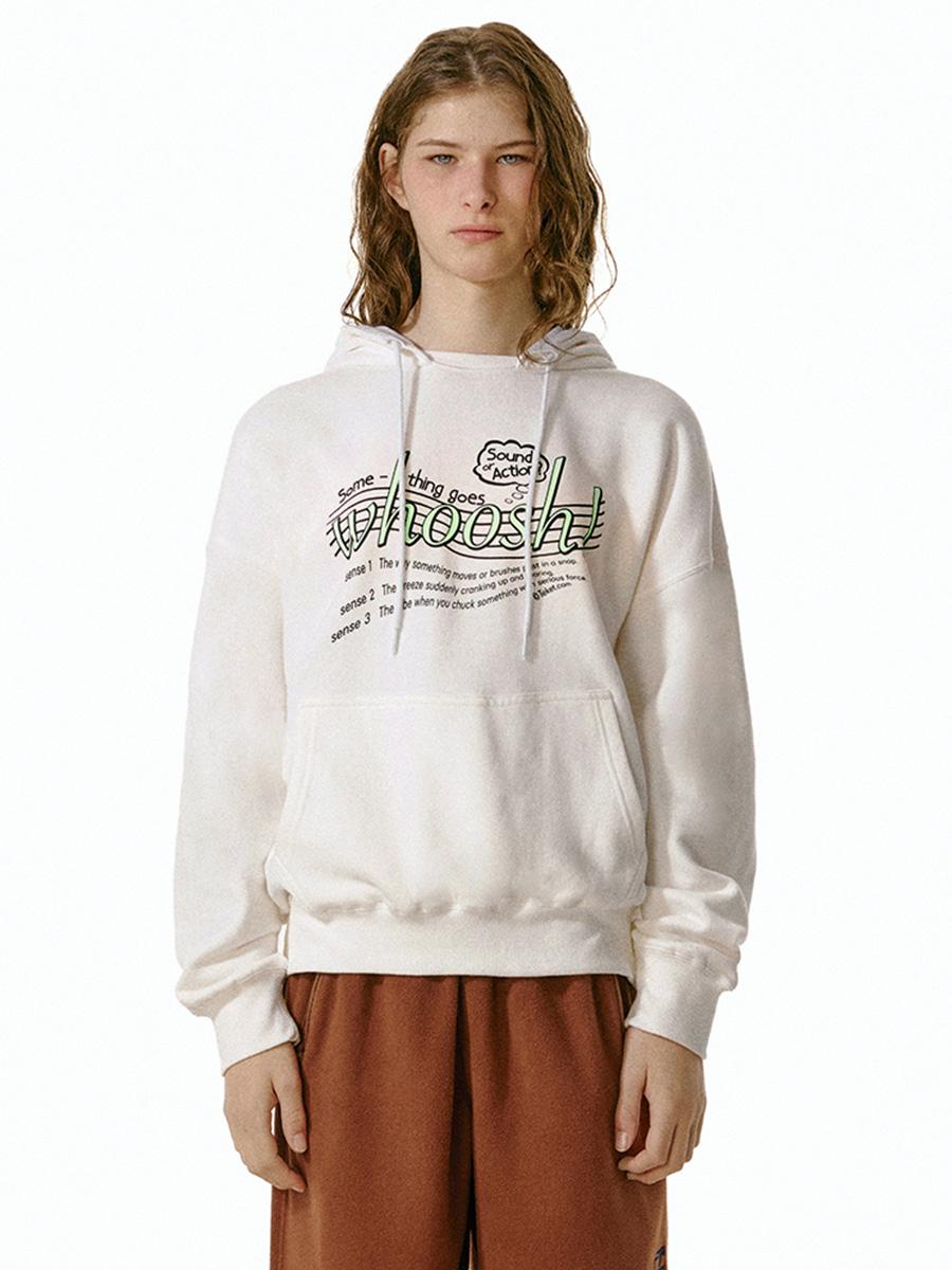 Whoosh After Hoodie White