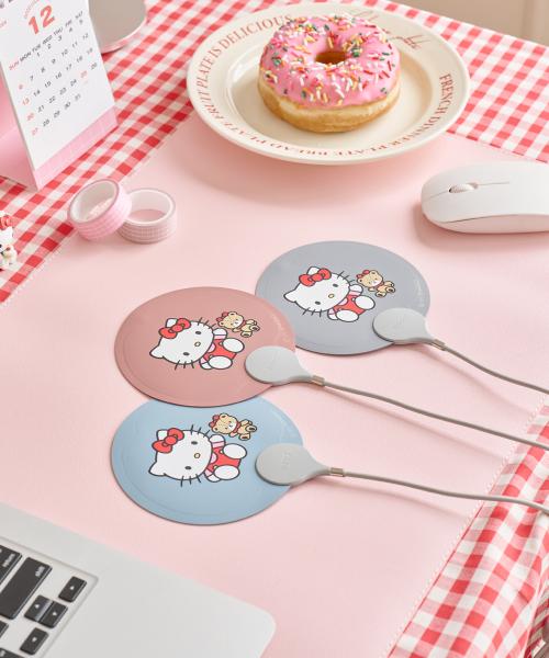 산리오 헬로키티 USB 휴대용 핫팩 손난로 (3종 1택)