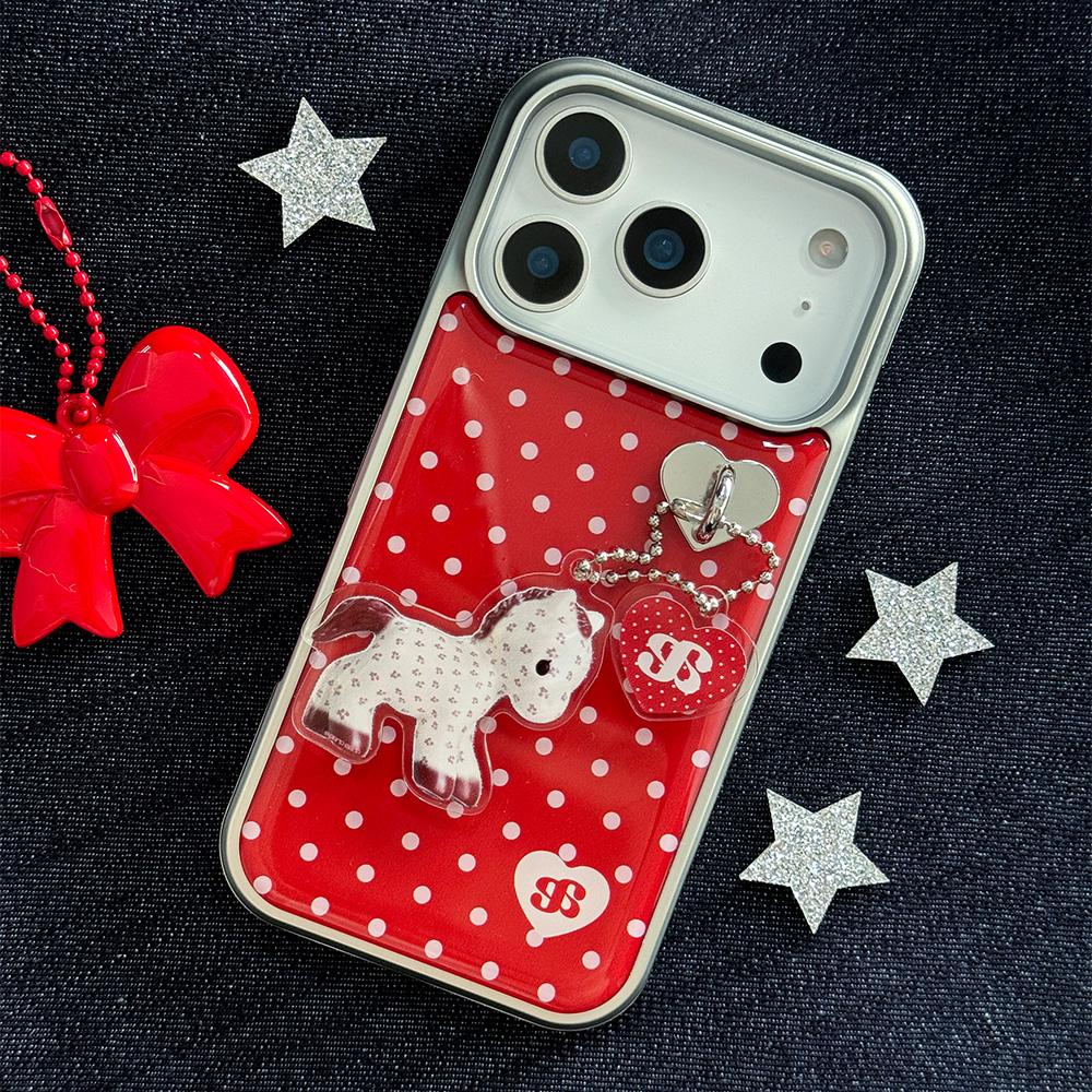 [무료배송]투티 큐티 도트-SILVER(에폭시)