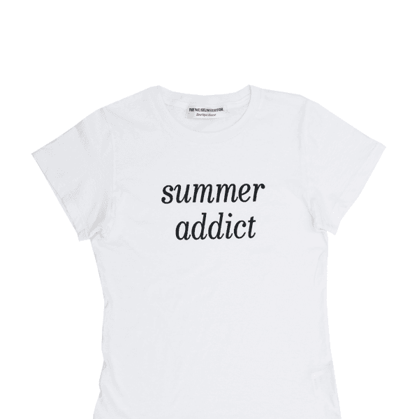 SUMMER ADDICT T-SHIRT (WHITE)