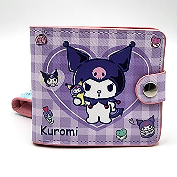 쿠로미 반지갑 2단 지갑 예쁜 선물 [0107_08059/smomoya]