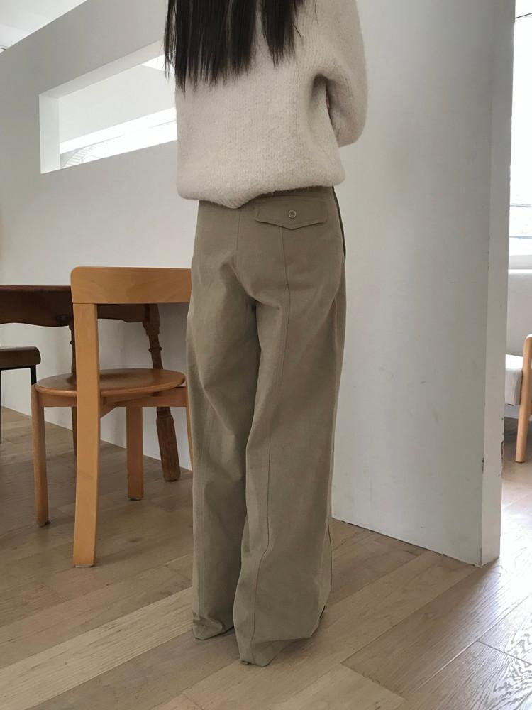 [미엔느] MONTE PANTS / 몬테 기모 팬츠 (3col)