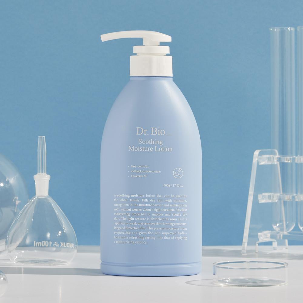 닥터바이오 수딩 로션 500g(대용량) [ 순한 온가족용 ㅣ 봄여름 로션 ㅣ 수딩젤+로션효과 ㅣ 바디로션 추천 ㅣ 피부 진정 ㅣ 불만족시 100% 무료환불]