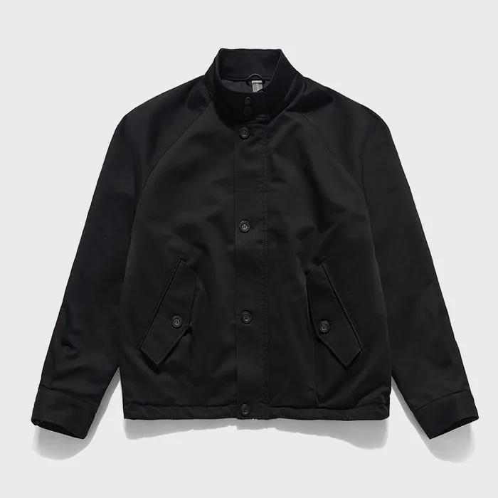 PLEATED G-9 JACKET / BLACK