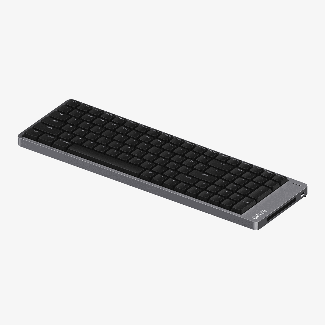 Flow 2 100 Low-profile Mechanical Keyboard - Space Gray | Pulse Switches