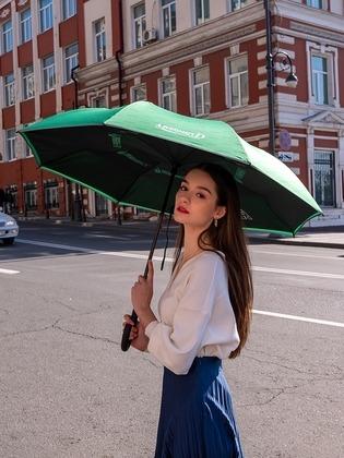 친환경 소재 사용한 자동 접힘 거꾸로 우산 D