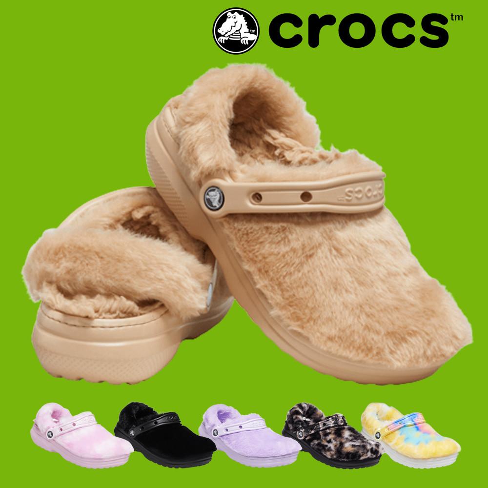 크록스 클래식 퍼슈어 클로그 겨울용 털슬리퍼 CROCS CLASSIC FUR SURE 6컬러
