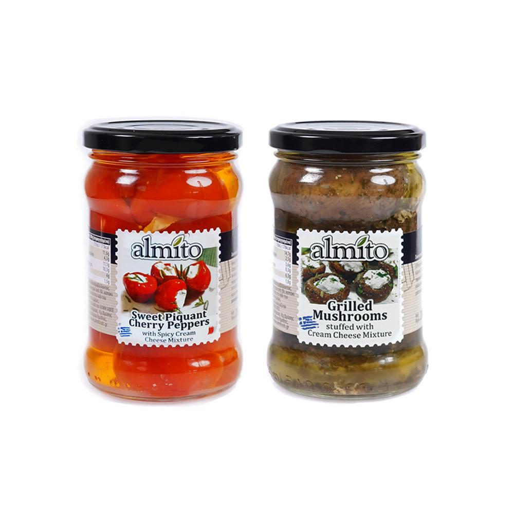 [almito] 알미토 체리페퍼 머쉬룸 크림치즈 2종
