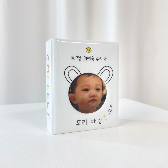 1단 점보 콜렉트북 포토카드 포카 바인더 귀여워 콜북 앨범 몬엑 세븐틴 방탄 더보이즈