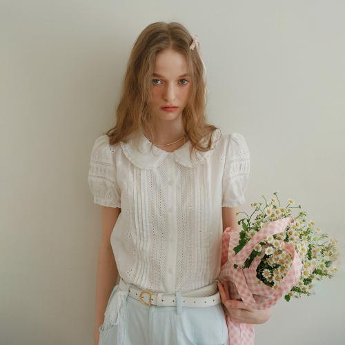 Cest_Doll cotton embroidery shirt