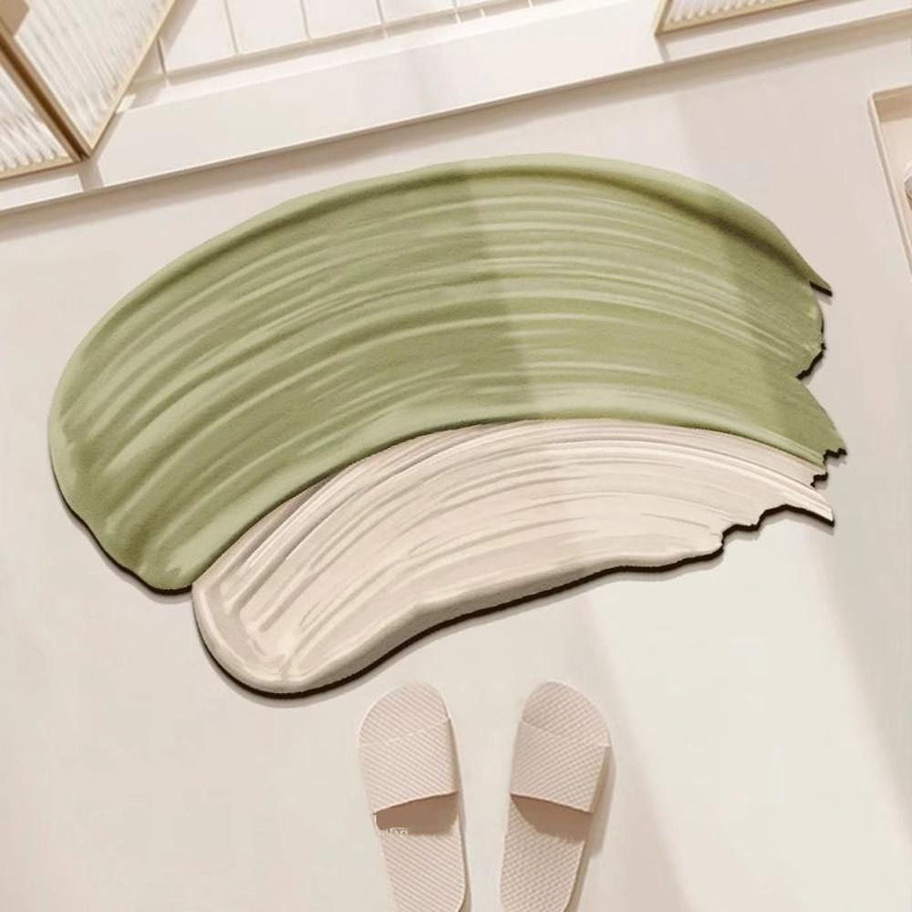 SPEEDBOX 알록달록 그린 카페트  물감 러그 입체