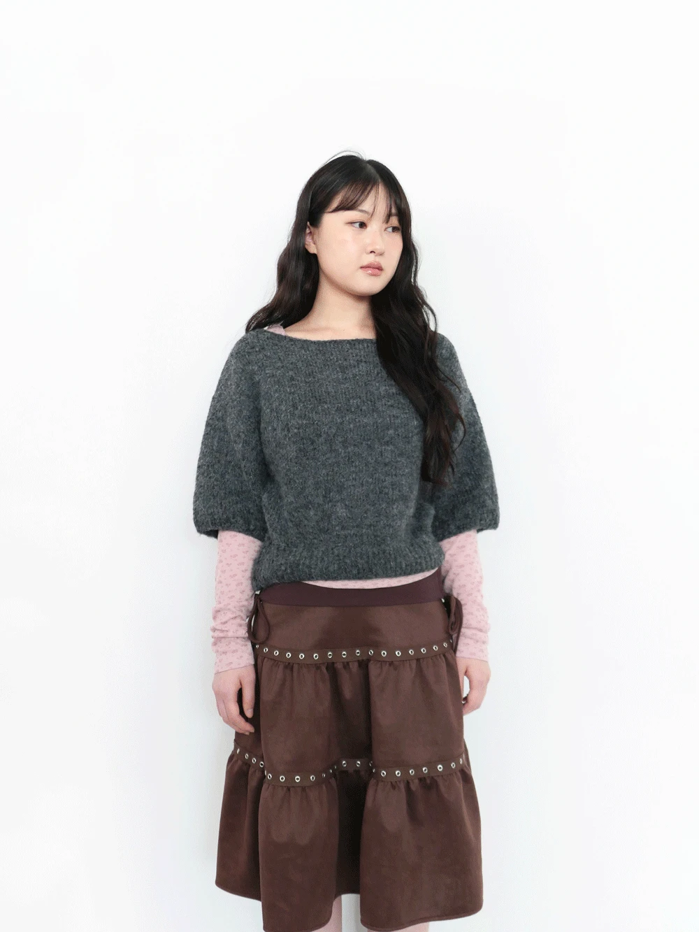 러츠 벌룬 하프 니트 (2c)