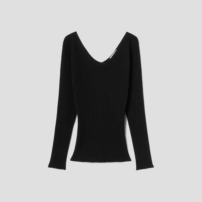 Delia Knit Top - Black (TA5751A035)