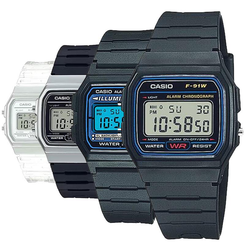 카시오 전자시계 스포츠 방수 손목 학생 훈련소 군용 군대 군인 시계