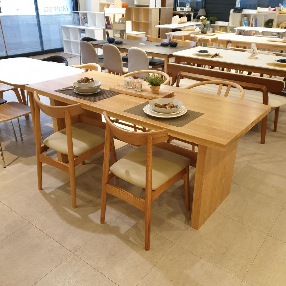 오노홈 모던오크테이블(1800) 오크 원목식탁