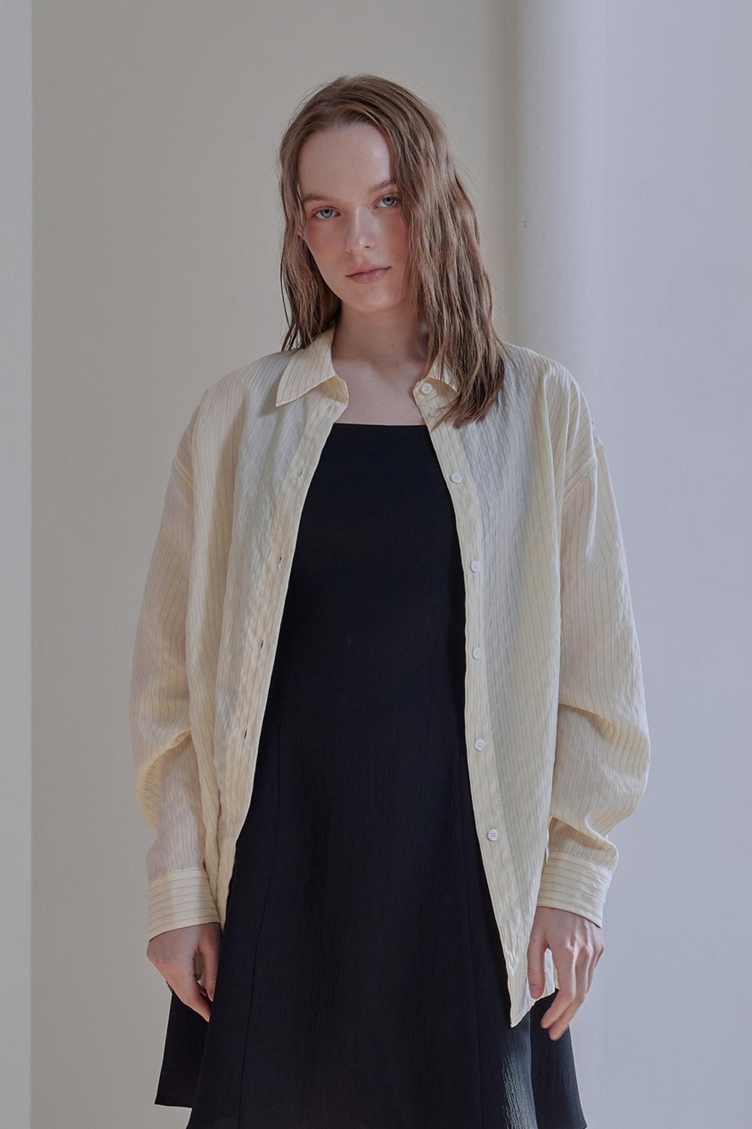 SUMMER STRIPE SHIRTS (YELLOW)