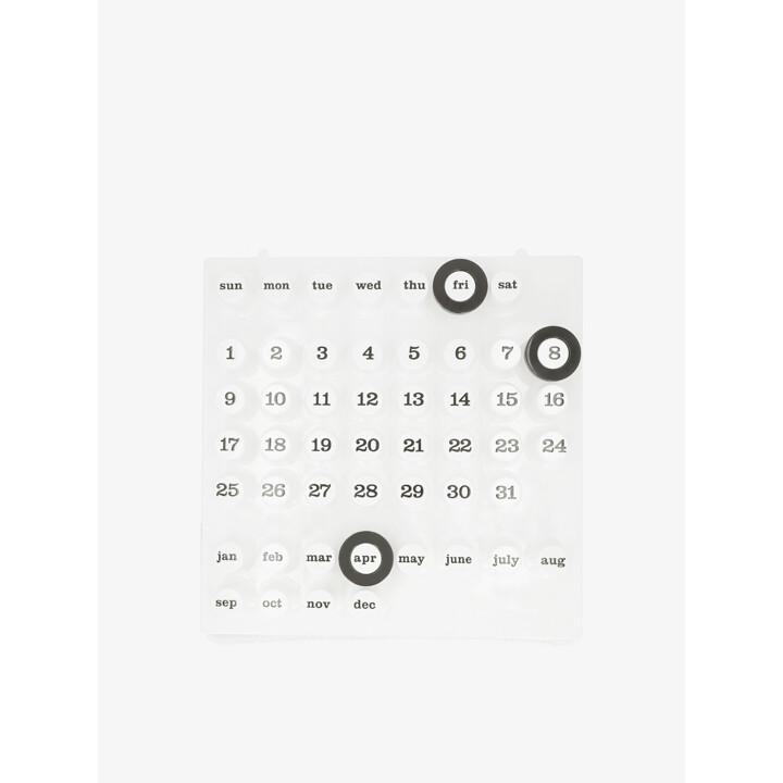 링어데이트 남여공용 캘린더 화이트