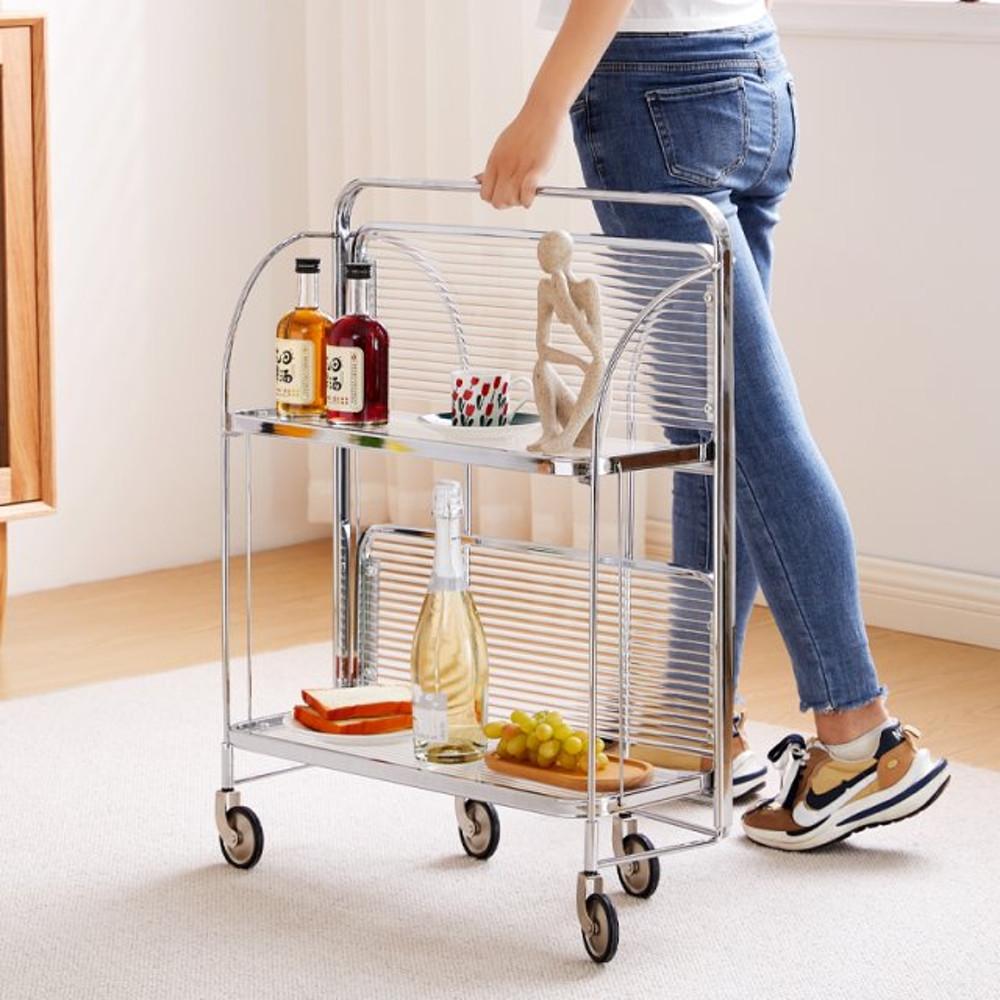 미드센츄리 바퀴달린 왜건 트롤리