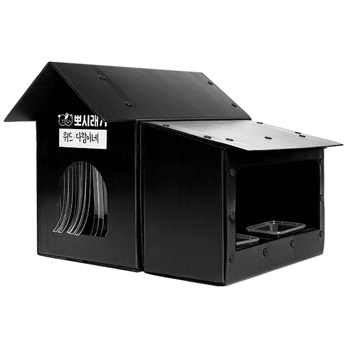 뽀시래기 길고양이 겨울집 + 급식소 세트 - 실내/놀이용품 | 쿠팡