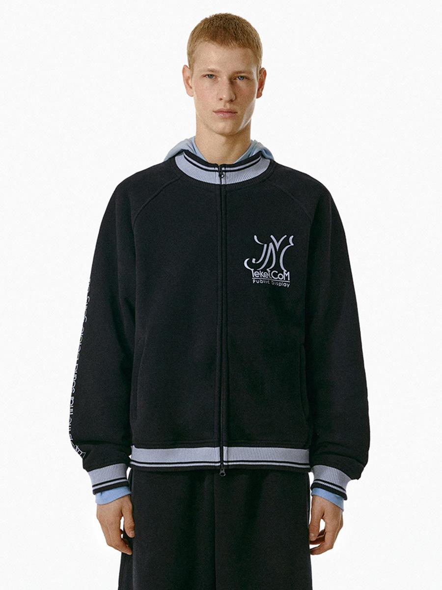 Zzzip Track Zip-Up Sweatshirt Black