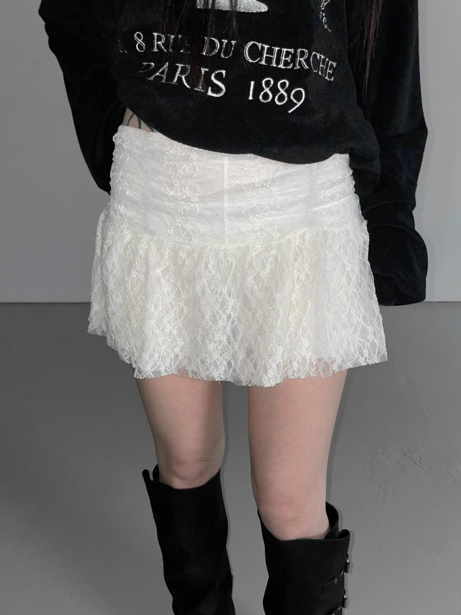 디에어타운 pond lace sk(2 color)