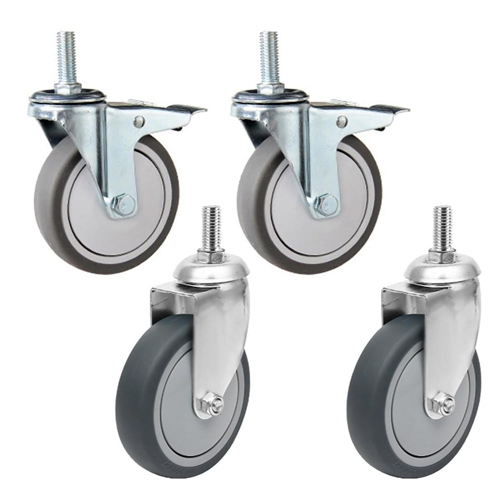 코랙코리아 25파이 메탈랙 바퀴 우레탄 3인치 4인치 5인치 - 기타운반장비 | 쿠팡