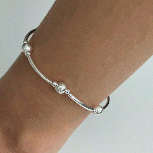 silver925 bobby bracelet
