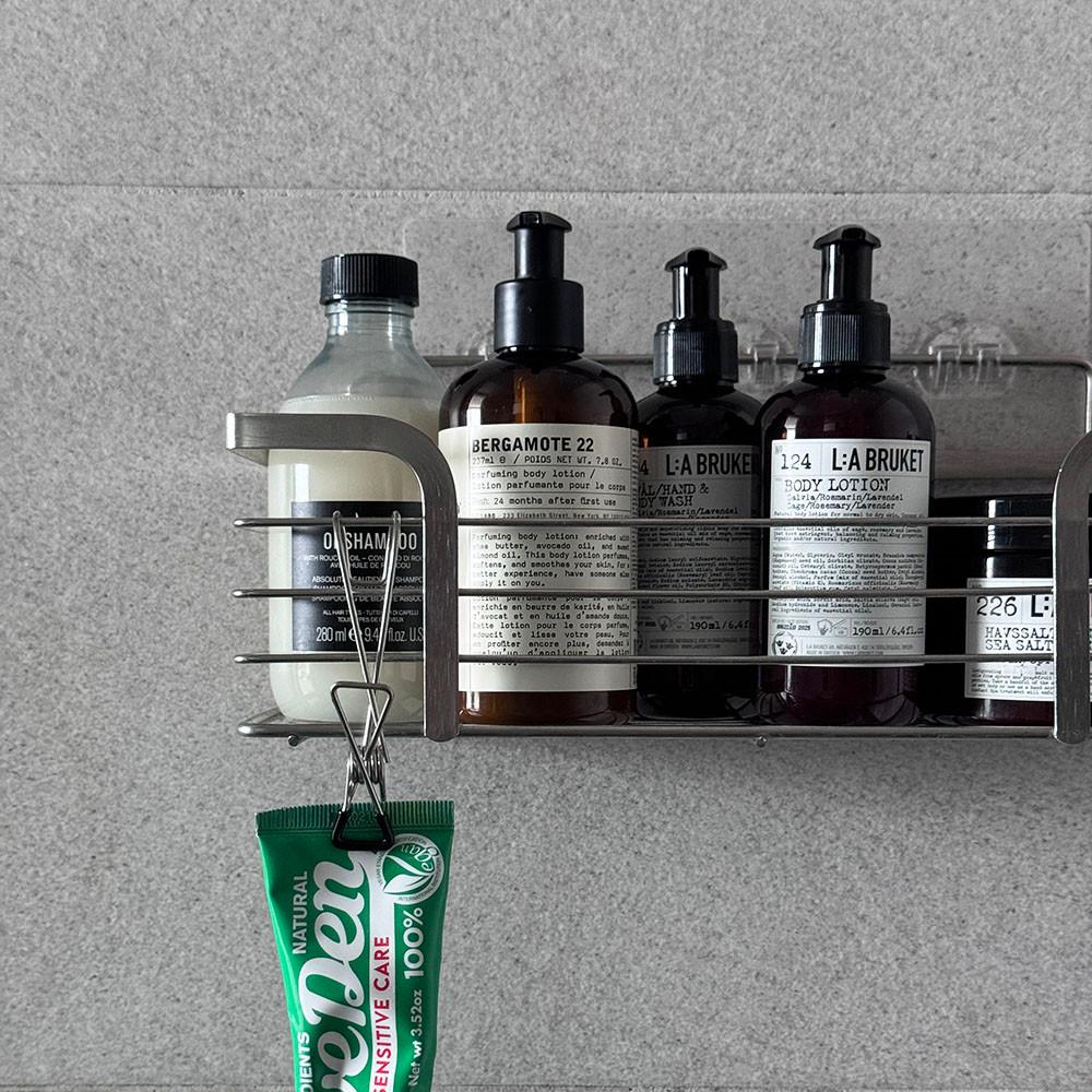 접착식 스텐 304 주방선반 욕실 수납 선반 소형