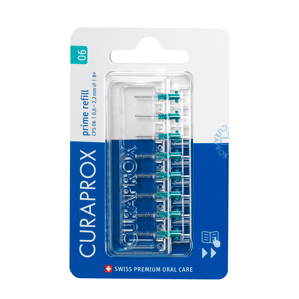 큐라덴 큐라프록스 CPS Prime 06 치간칫솔 리필 8p