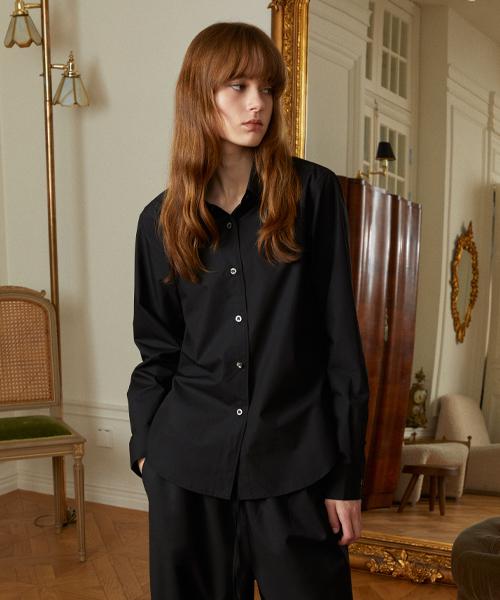 CLASSIC LINE BASIC SHIRT_BLACK