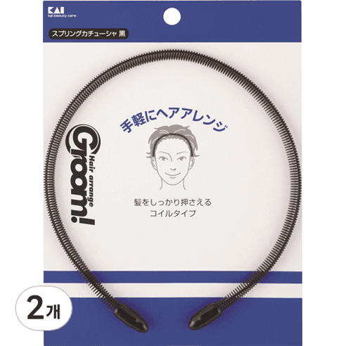 카이 스프링 카츄사 머리띠, 2개 - 기타헤어소품 | 쿠팡