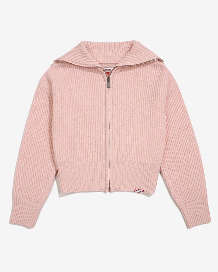 [WOMEN] 집업 울 카디건- 핑크 HBW0003ACZPNK