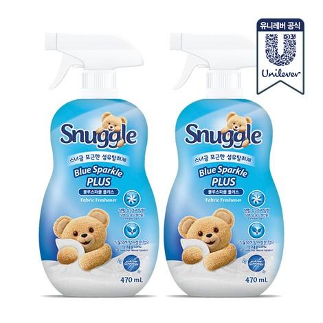 섬유탈취제 블루스파클 470ml 2개