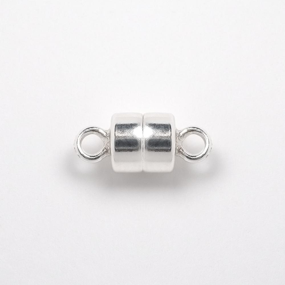 스털링 실버 925 자석 클래습 잠금장식 마감장식 재료 부자재