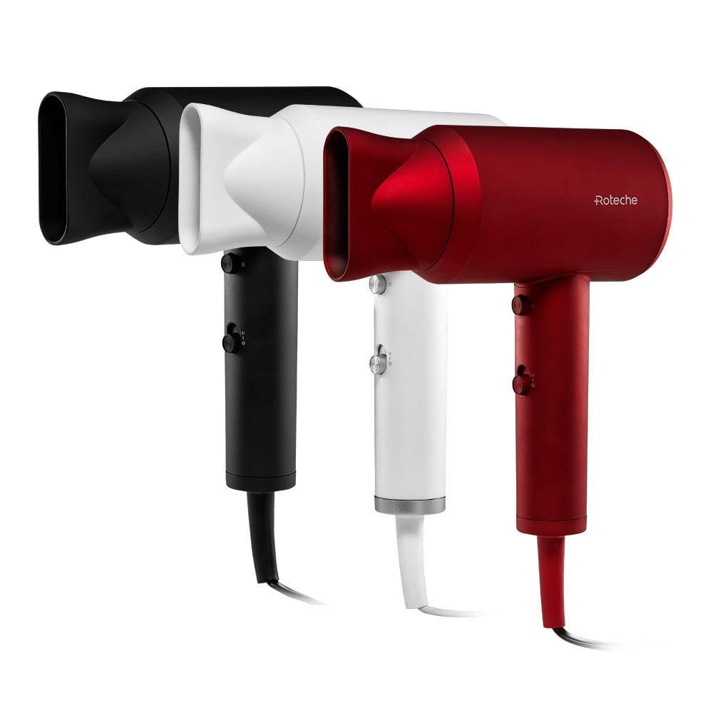 로테체 헤어 드라이기 1800W (블랙/화이트/레드)
