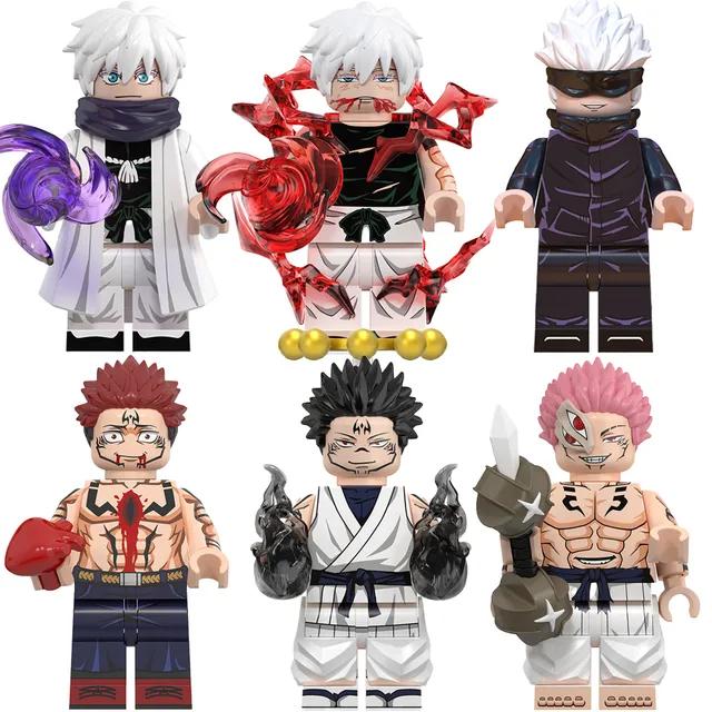 주술회전 레고피규어 고죠사토루 양면스쿠나 세트구성 미니블럭 호환블록