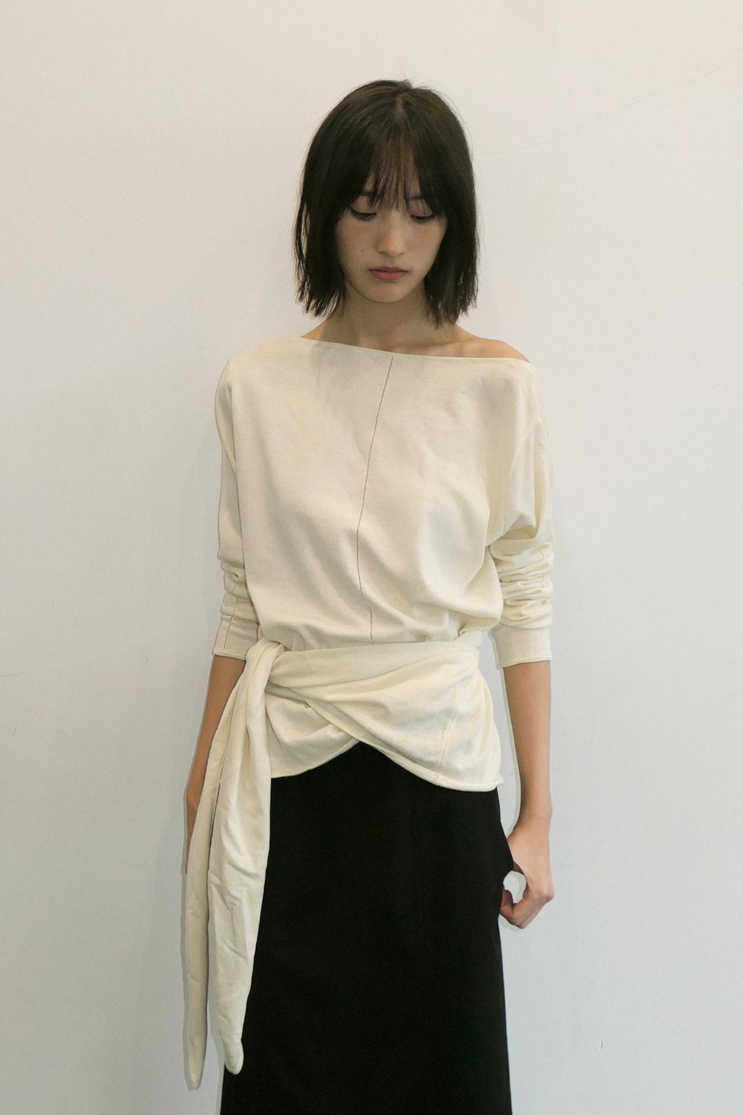 [3rd-order] Rina wrap knit (Ivory)