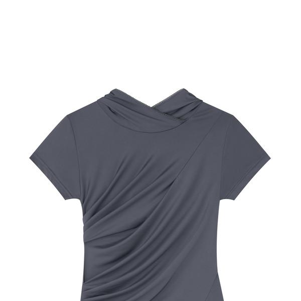 Hooded Drape Top