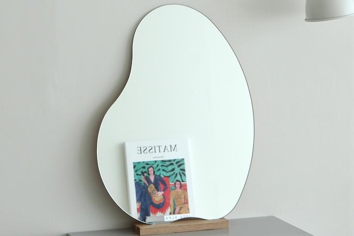 노프레임 비정형 거울 라바 (M)