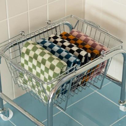 바나코 체커보드 수건