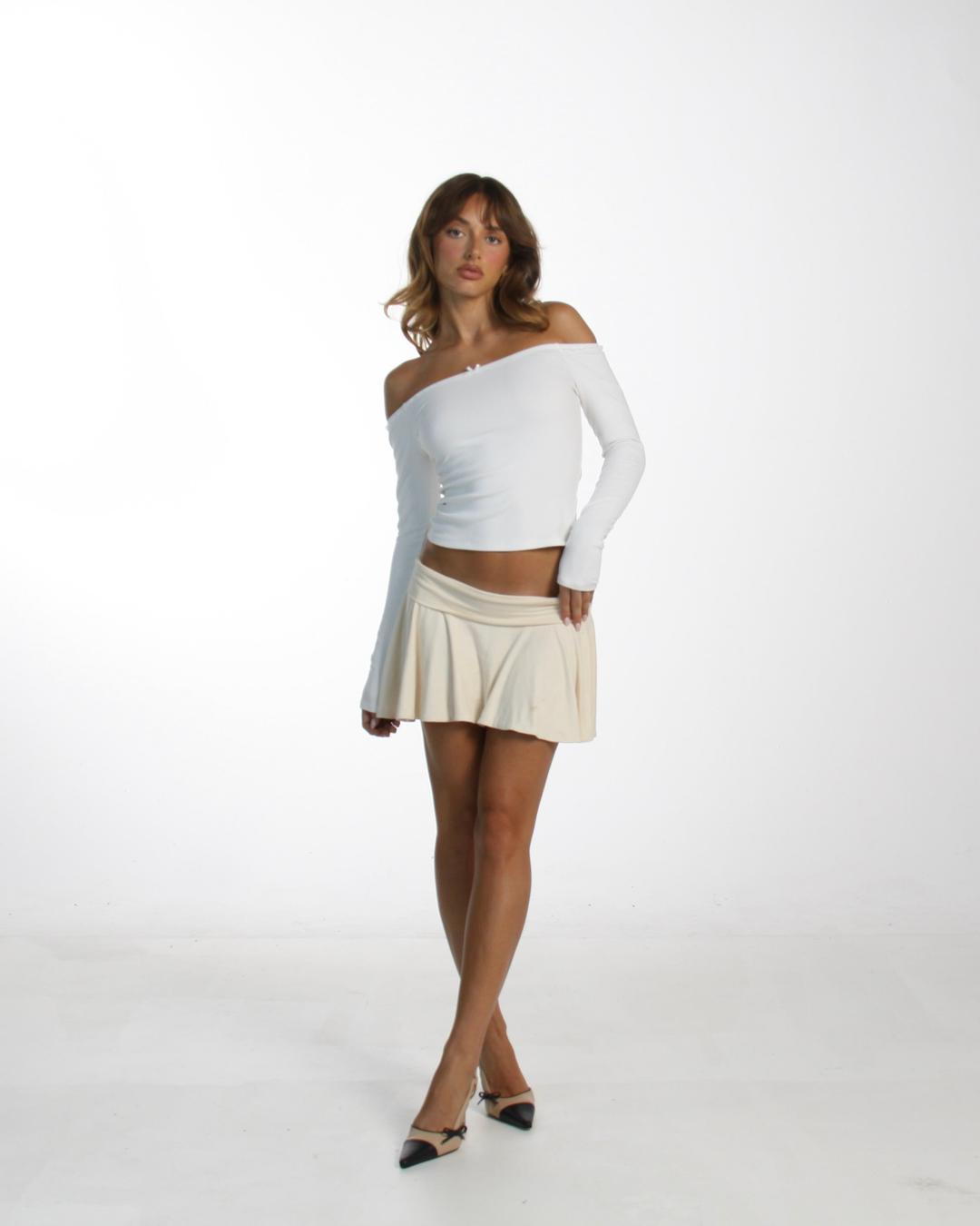 House Bunny Skirt - Bone - XS (6)