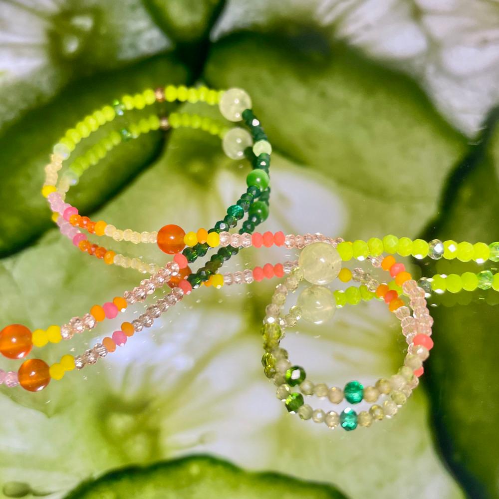 [키치키치야야] 오이당근 비즈목걸이